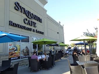 Symposium Cafe Aurora Restaurant Outdoor