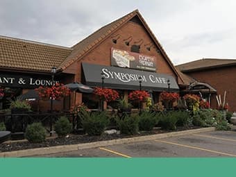 Symposium Cafe Brantford Restaurant Outdoor