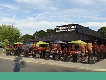 Symposium Cafe Cobourg Restaurant Outdoor