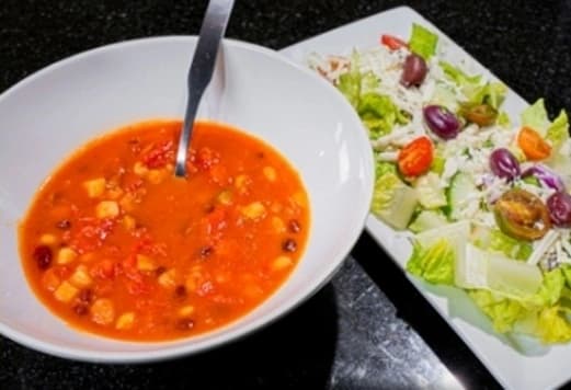 Appetizers Soup Salad Special at Aurora Symposium Ontario