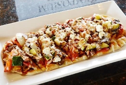 Appetizers Vegetarian flatbread Happy Hour Hamilton Brantford Symposium