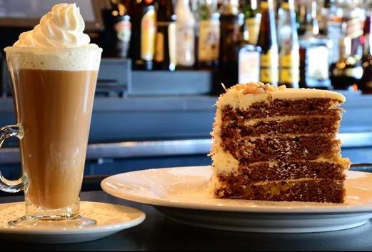 Desserts Cake Baileys Coffee at Symposium Georgetown Ontario