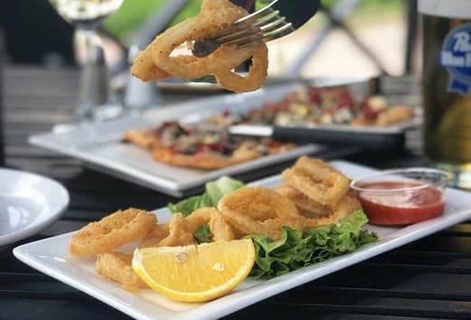 Appetizers Calmari Patio Ontario Restaurant