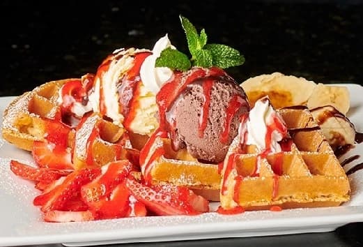 Dessert - Waffle Ice Cream Milton Ontario Restaurant