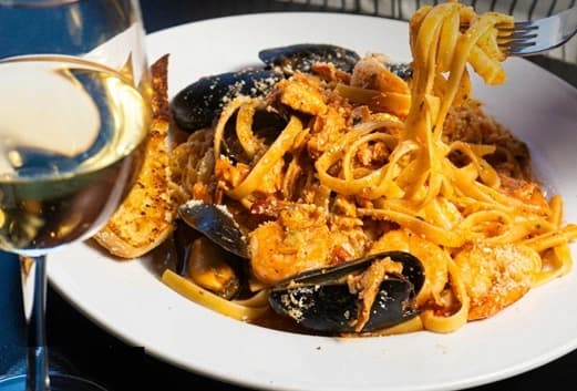 Paste Specials at Symposium Cafe Restaurant