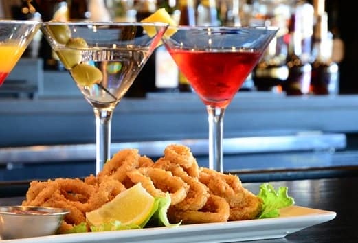 Appetizers Calamari Martinis Restaurant Stoney Creek