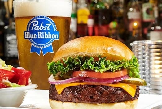 Dinner Burger Fries Restaurant Ontario