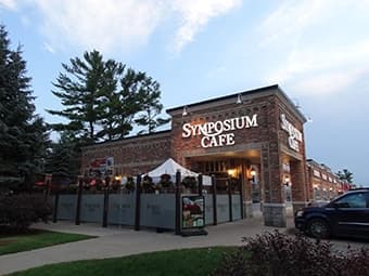 Symposium Cafe Alliston Restaurant Outdoor