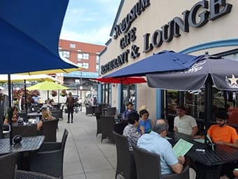 Symposium Cafe Thornhill Restaurant Outdoor