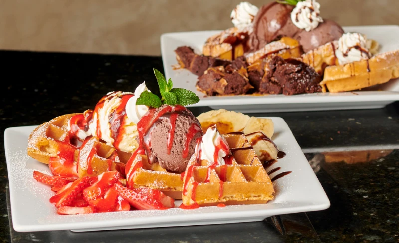 East Meets West™ & Chocolate Divine Waffles