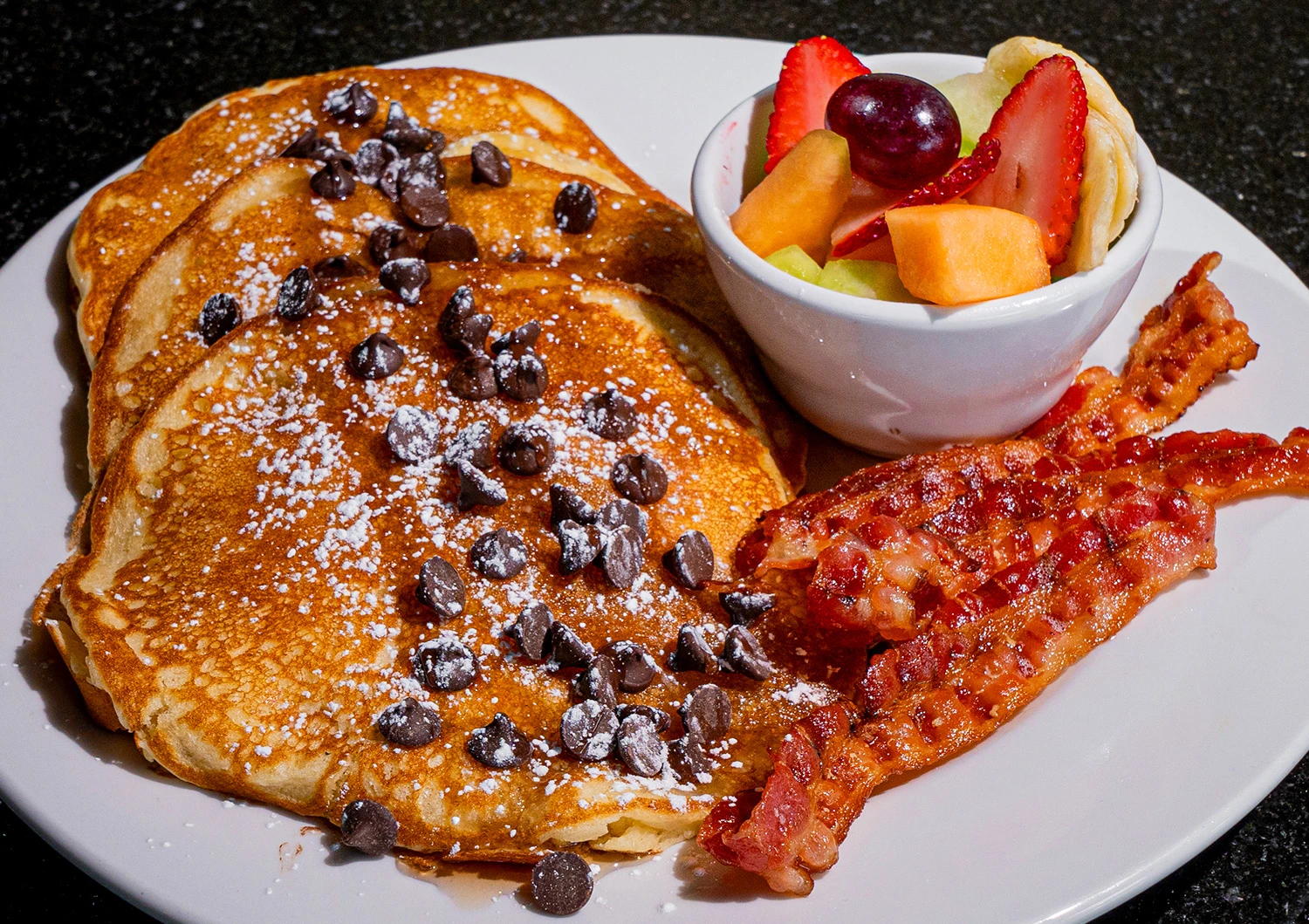 Pancakes with Chocolate Chips